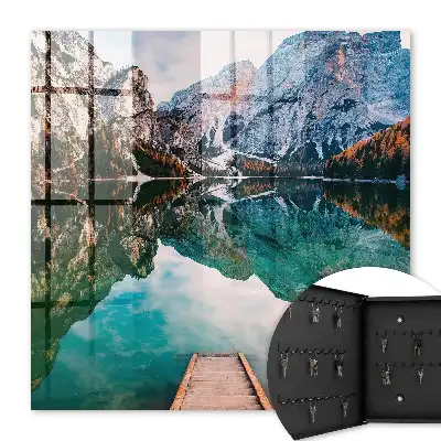 Eine Berglandschaft in unglaublichen Farben