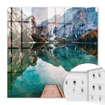 Eine Berglandschaft in unglaublichen Farben