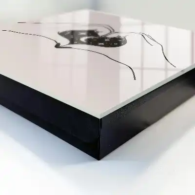 Minimalistischer Herzraum