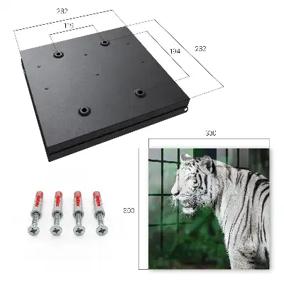 Weißer Tiger in grüner Umgebung