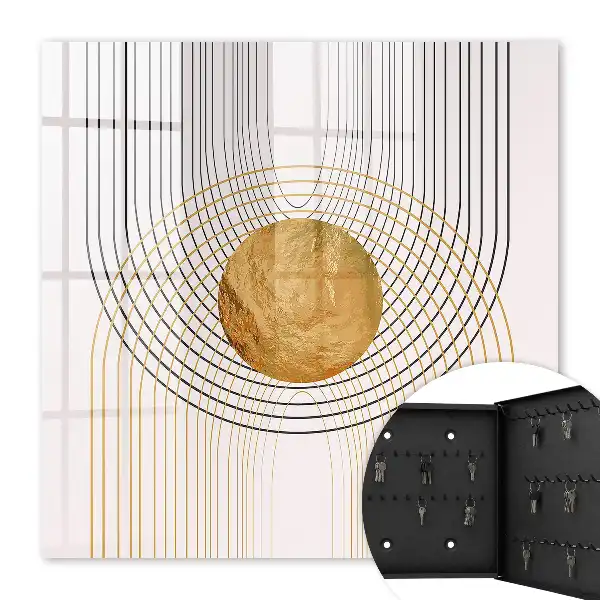 Kreise und Linien mit Formen
