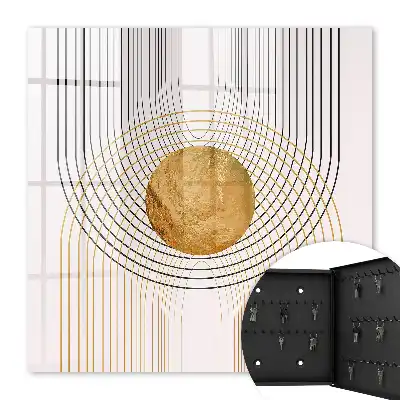 Kreise und Linien mit Formen