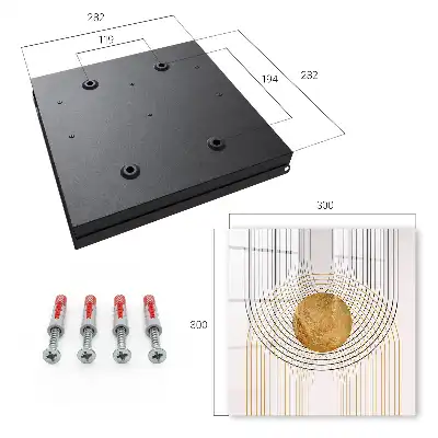 Kreise und Linien mit Formen