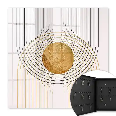 Kreise und Linien mit Formen
