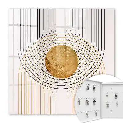 Kreise und Linien mit Formen
