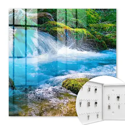 Ein ruhiger Fluss inmitten von Grün
