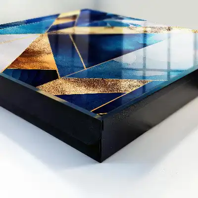 Schlüsselkasten modern Blaue Eleganz des Tons