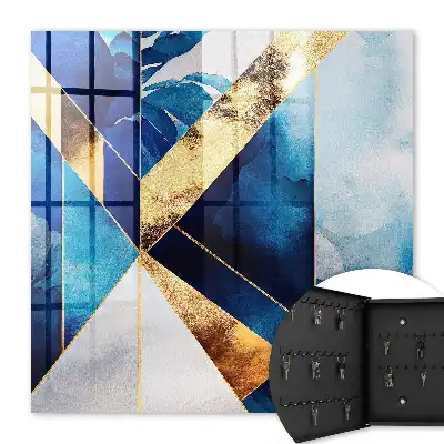 Schlüsselkasten modern Blaue Eleganz des Tons