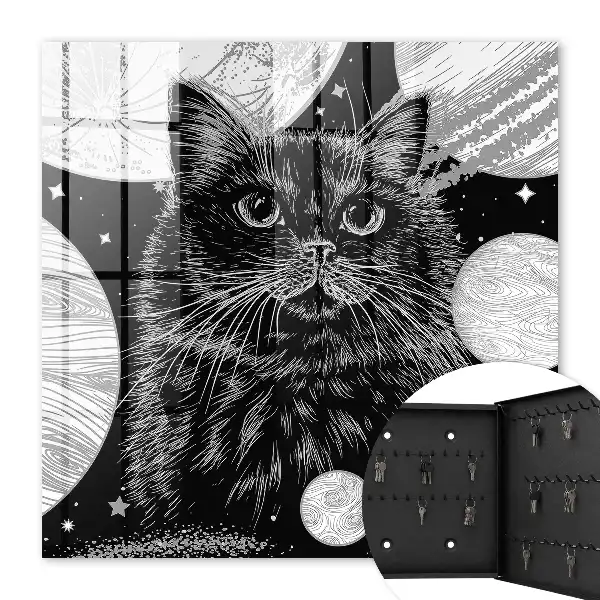 Weltraumkatze Perfekte Harmonie