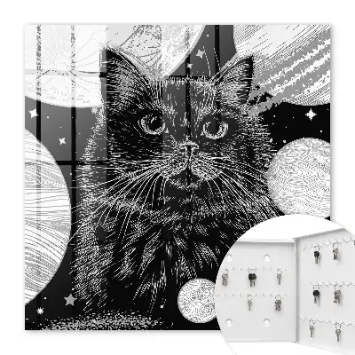 Weltraumkatze Perfekte Harmonie