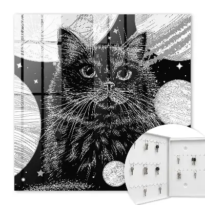 Weltraumkatze Perfekte Harmonie