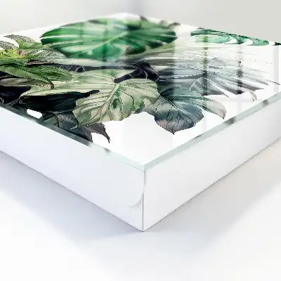 Exotische tropische Blätter