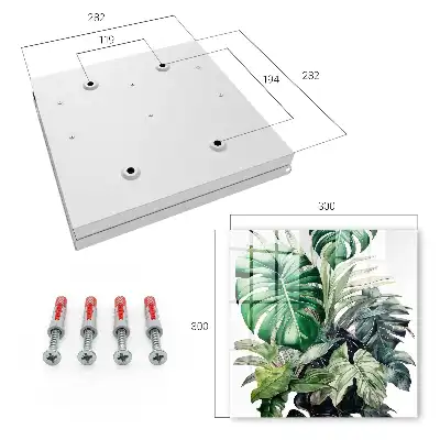 Exotische tropische Blätter