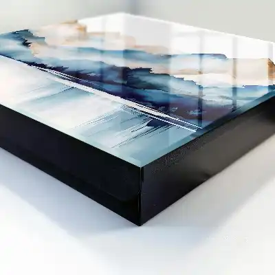 Aquarell-Berghintergrund