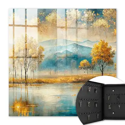 Herbstliche Harmonie, wunderschönes Meer