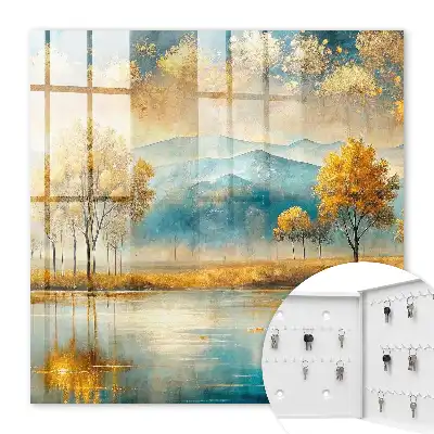 Herbstliche Harmonie, wunderschönes Meer
