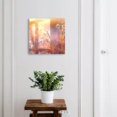 Pflanzenlampe mit Sonnenuntergangseffekt