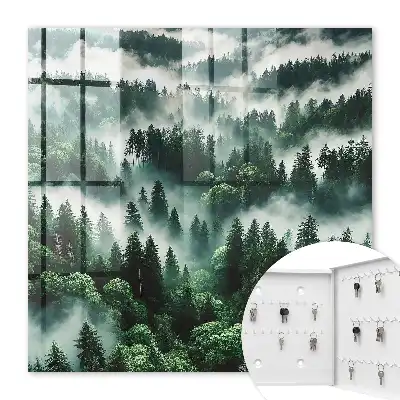 Nebeliger Wald, der Zauber der Stille