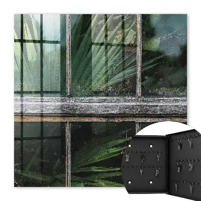 Wandbild Grüne Harmonie malerischer Wald