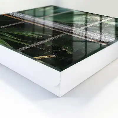 Wandbild Grüne Harmonie malerischer Wald