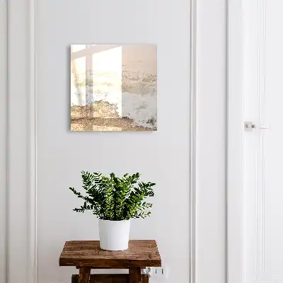 Meereswellen mit Sonnenstrahlen