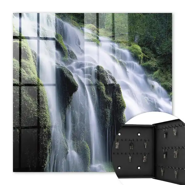 Grüner Wasserfall