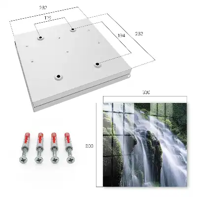 Grüner Wasserfall