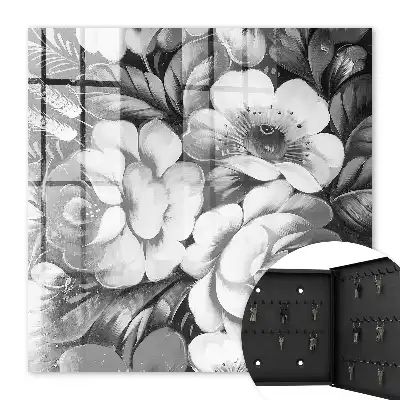 Monochromatische Blumen in einer eleganten Komposition
