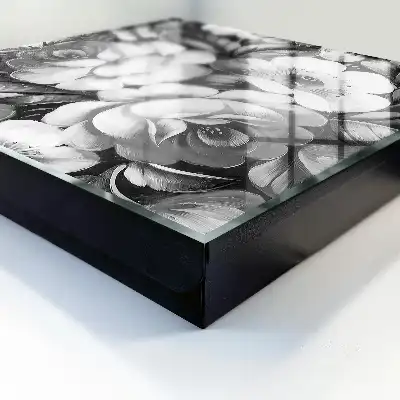Monochromatische Blumen in einer eleganten Komposition