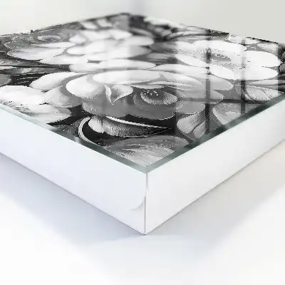 Monochromatische Blumen in einer eleganten Komposition