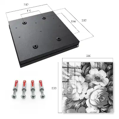 Monochromatische Blumen in einer eleganten Komposition