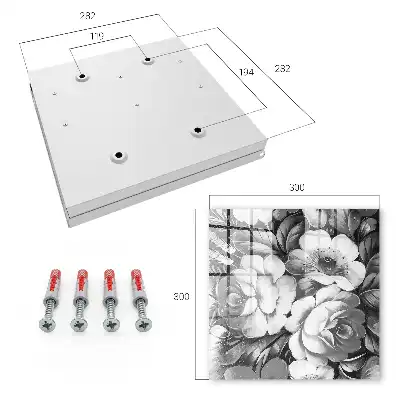 Monochromatische Blumen in einer eleganten Komposition