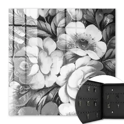 Monochromatische Blumen in einer eleganten Komposition