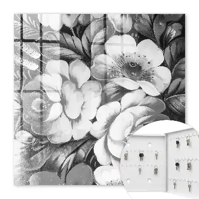 Monochromatische Blumen in einer eleganten Komposition