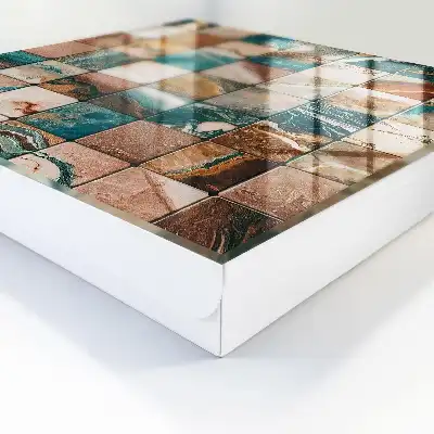 Tonale Mosaik-Türkismuster