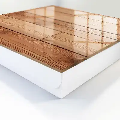 Holzbretter in warmem Farbton