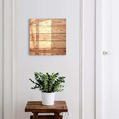 Holzbretter in warmem Farbton