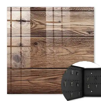Dekorfolie mit natürlicher Holzmaserung