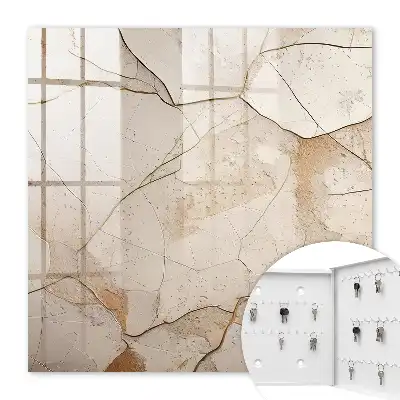 Produkt mit dezenter Musterung in Erdbeige
