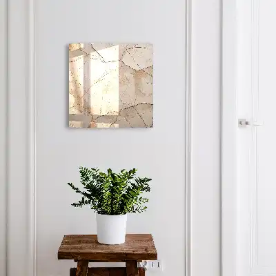 Produkt mit dezenter Musterung in Erdbeige