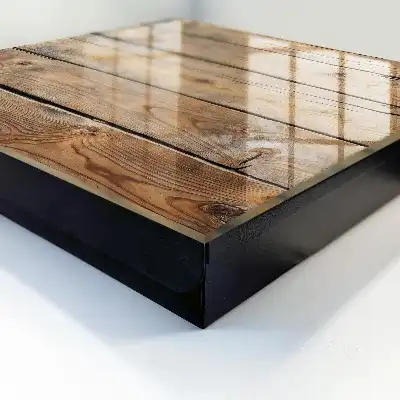 Wandverkleidung in Holzplankenoptik