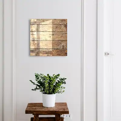 Wandverkleidung in Holzplankenoptik