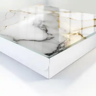 Weißer Hintergrund mit Marmor-Optik