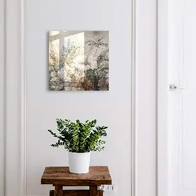 Blumen in gedeckten Naturfarben