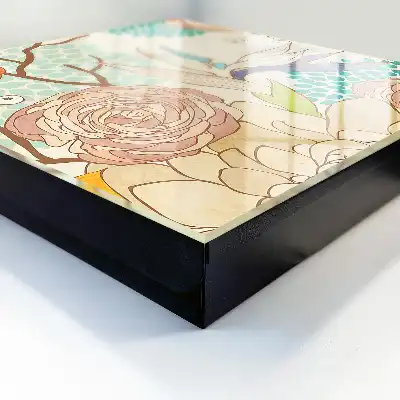 Abstrakte Geometrie Blumen