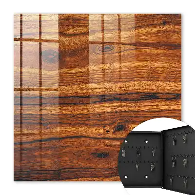 Holzstruktur mit deutlicher Maserung