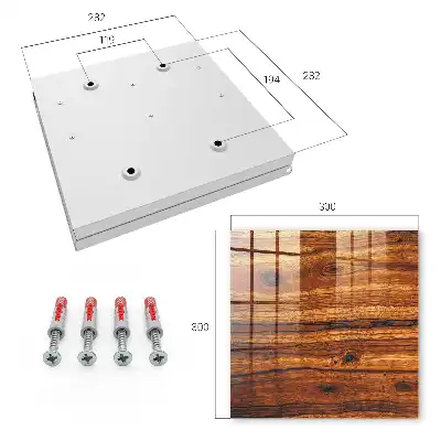 Holzstruktur mit deutlicher Maserung
