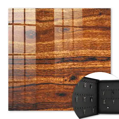 Holzstruktur mit deutlicher Maserung