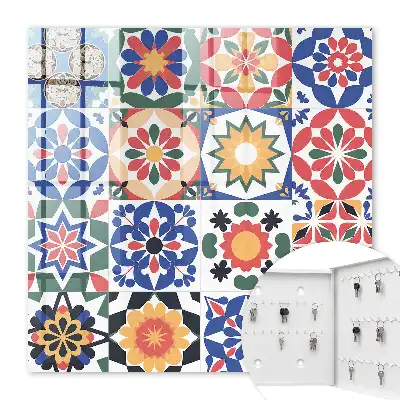 Harmonisches Blumenmosaik-Arrangement