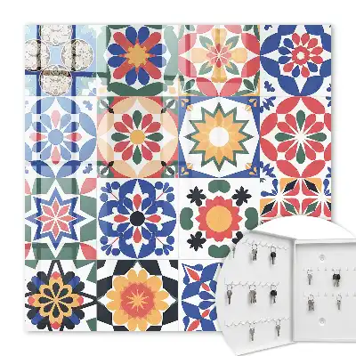 Harmonisches Blumenmosaik-Arrangement